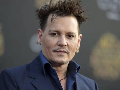 Johnny Depp, en mayo de 2016, en Los Ángeles.