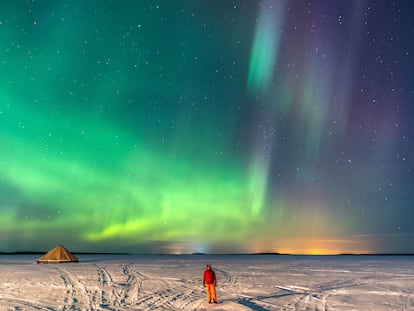 Las auroras boreales de Laponia.