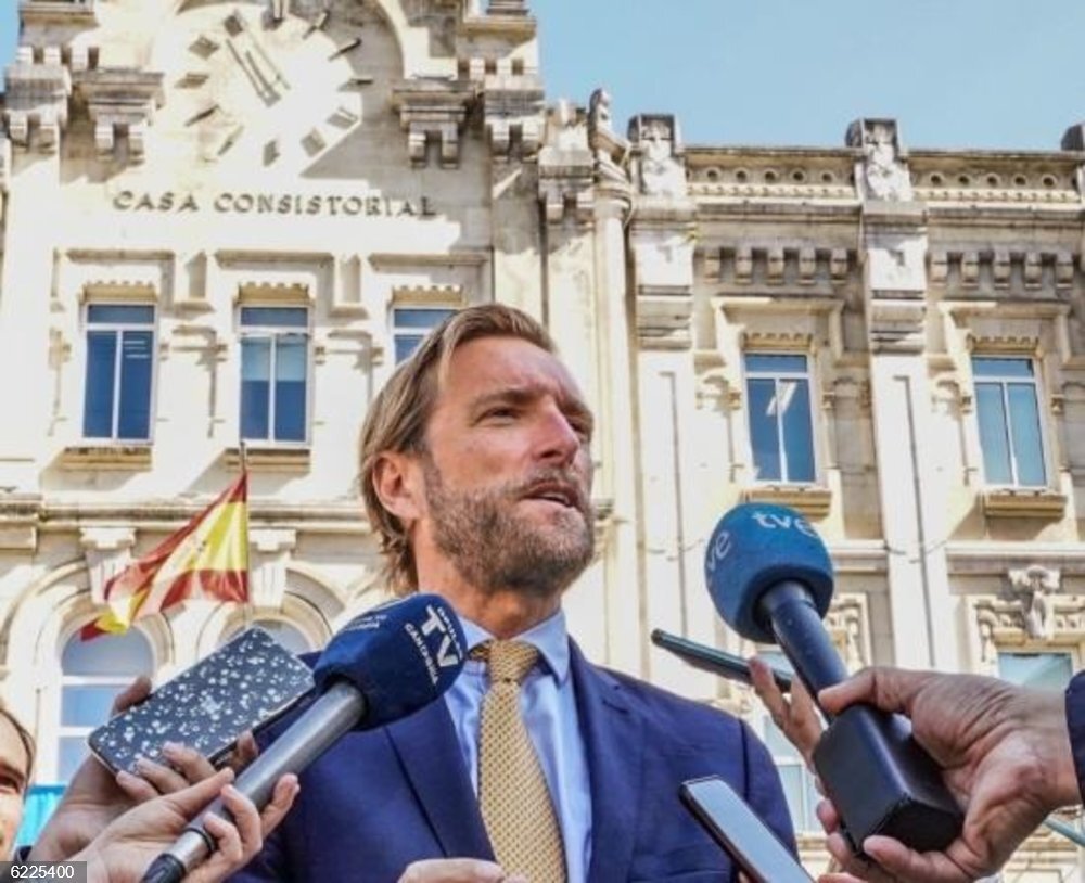 El portavoz regionalista en el Ayuntamiento de Santander, Felipe Piña