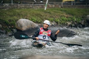 Maialen Chourraut, oro en la Copa del Mundo de Canoe Slalom de la Seu