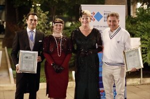 Huelva.- El Ayuntamiento homenajea al Recreativo de Huelva y el Club de Tenis "por su defensa del patrimonio británico"