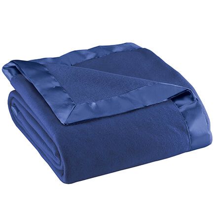 Satin Fleece Blanket by OakRidge™-345224