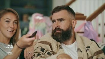 YouTube Sunday Ticket TV Spot, 'Jason's New Sunday Ritual: $89' Featuring Jason Kelce, Kylie Kelce