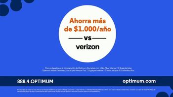 Optimum TV Spot, 'Internet imbatible, precio increíble' [Spanish]