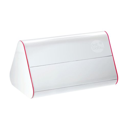 DotBaby Dot.Box 2-in-1 Baby Wipes Dispenser and Storage Box (Pink/Red)