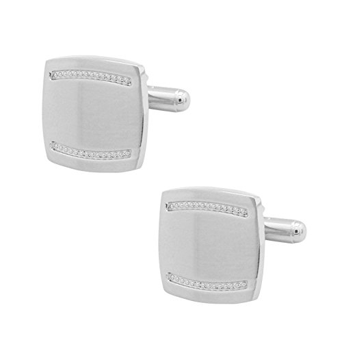 The Tie Hub Silver Baseball Cufflink