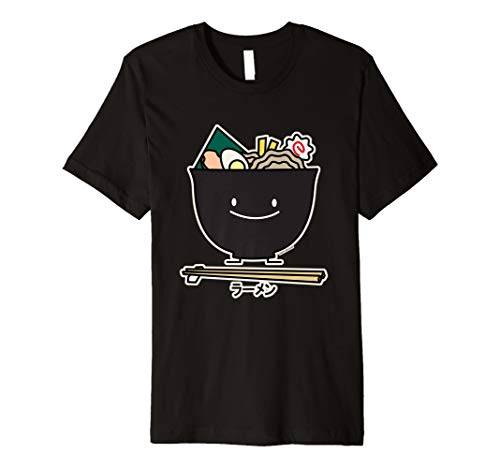 Ramen Bowl chopstick pork seaweed Japanese noodles char siu T-Shirt