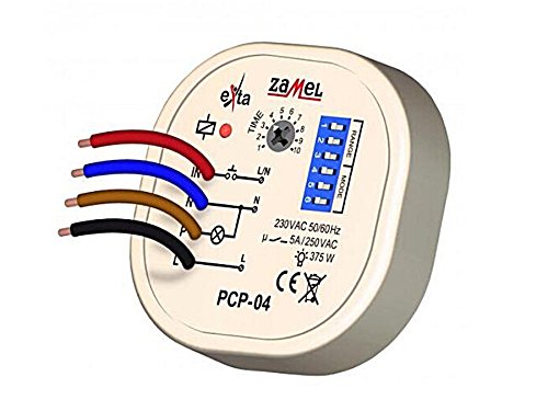 PCP-04 Timer 0,1s÷10days SPST-NO 250VAC/5A 230VAC canned -20÷60°C ZAMEL