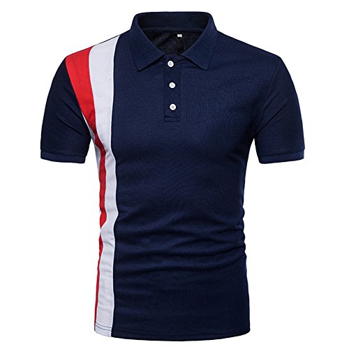 Mens Polo Shirts Short Sleeve Golf Tennis Polo T Shirts