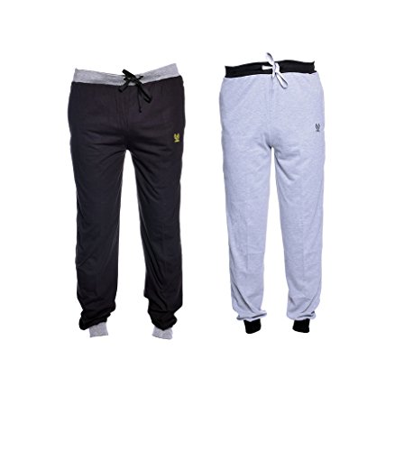 VIMAL Jonney Men's Cotton Trackpants (Pack of 2)-D9BD9M-P