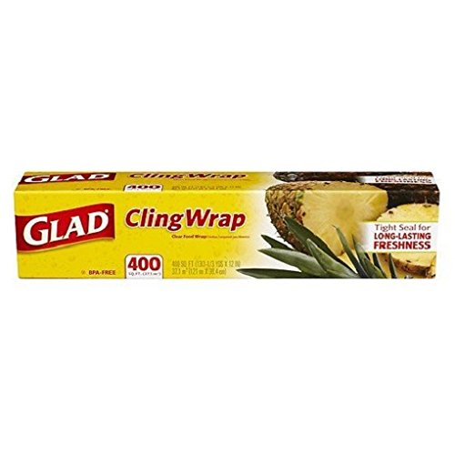 Glad Cling Plastic Wrap, 400 ft. roll by Clingwrap