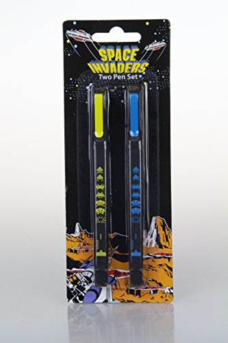 Space Invaders Twin Pack Pen Set