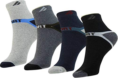 Super Deal Bazzar Store Men's Solid Ankle Length Socks