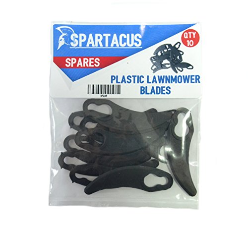 Spartacus Clip On Plastic Lawn Mower Blades Fits Challenge N1F-HM-280 1000A