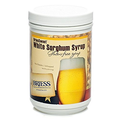 Midwest Homebrewing and Winemaking Supplies Briess White Sorghum Syrup, 3.3 Lb.