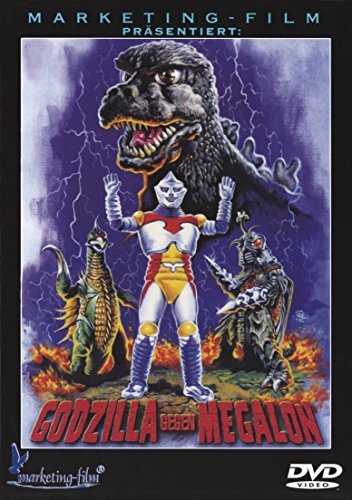 Godzilla versus Megalon (uncut) Region2 , english audio by Katsuhiko Sasaki