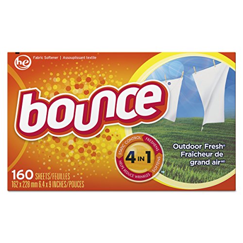 BounceFabric Softener Sheets, Outdoor Fresh, 160 Count