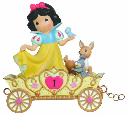 Precious MomentsDisney Showcase Collection, May Your Birthday Be The Fairest Of Them All, Age 1, Disney Birthday Parade, Resin Figurine, 104403