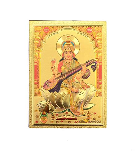 Religious God Fridge Magnet,Goddess Saraswati Fridge Magnet,Perfect Religious Picture for Your Home