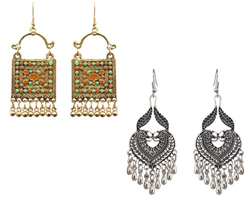 Sitashi Imitation/Fashion Jewelry Jhumki and Afgani Earrings for Everyday Use for Girls and Women