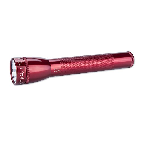 3 Cell C Maglite® Led Flashlight Display Box ML25LT-S3035, Red