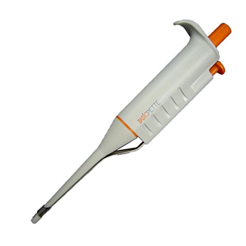 Accubiotech/Accu-Tell Basicpette Multi-Volume Adjustable Micro Pipette 10-50ul (10,20,30,40,50) White (32*12*8)