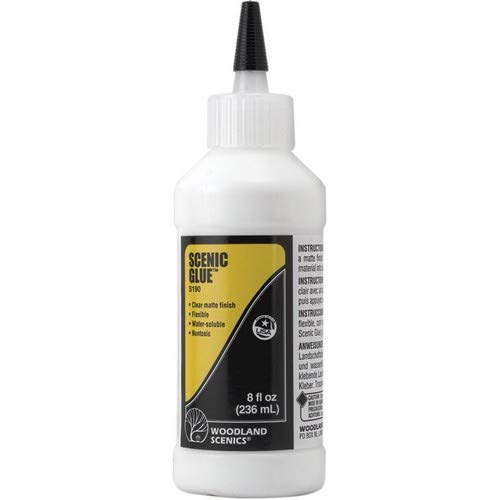 Woodland Scenics Scenic Glue 8 oz,Transparent