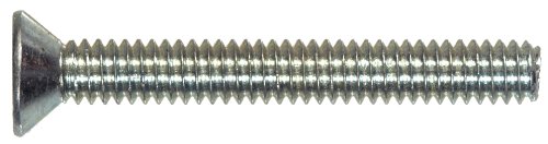 The Hillman Group 101137 1/4-20-Inch x 3/4-Inch Flat Head Phillips Machine Screw, 100-Pack