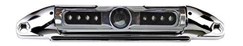 BOYO VISION VTL400CIR - Bar-Type License Plate Backup Camera with Night Vision and Parking Lines (Chrome)