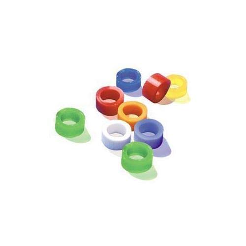 Pulpdent CR10 Color Code Rings, Mauve (Pack of 100)