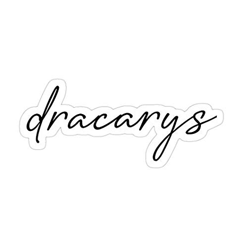 Dracarys Decal Sticker - Sticker Graphic - Auto, Wall, Laptop, Cell, Truck Sticker for Windows, Cars, Trucks