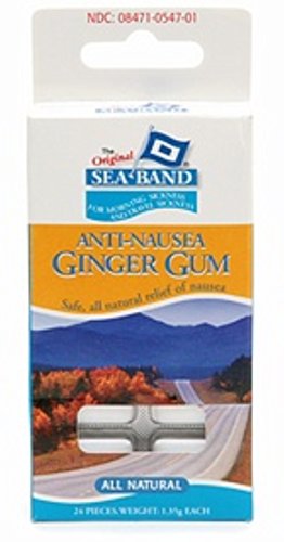 Sea-Band Anti-Nausea Ginger Gum