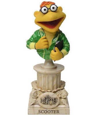 Scooter Muppet Show Bust from Sideshow Toy