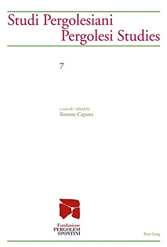 Studi Pergolesiani- Pergolesi Studies: a cura di / edited by Simone Caputo: 7