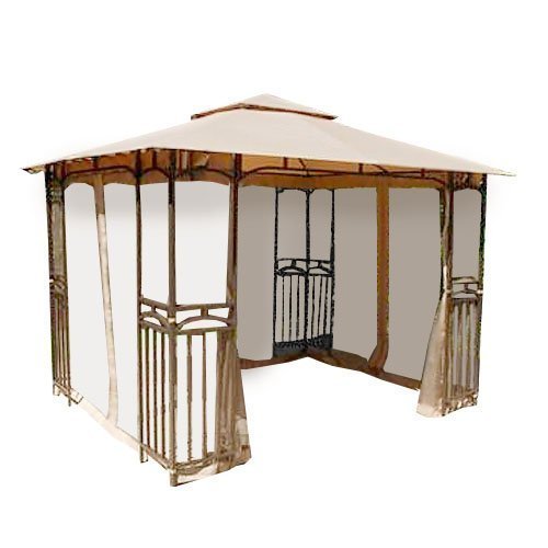 Garden Winds Lcm991B Curved Corner Panel Gazebo Replacement Canopy