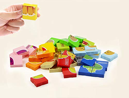 FLYING START Mega Bricks Puzzles (Vegetable Blocks)