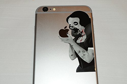 Mini Zombie Princess Decal for iPhone 6 Plus / 6s Plus (5.5" screen) - glossy vinyl sticker