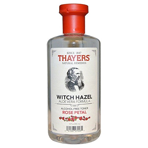 Thayers Alcohol-Free Rose Petal Witch Hazel Toner with Aloe Vera Formula-12 Oz, 14.30 Ounce