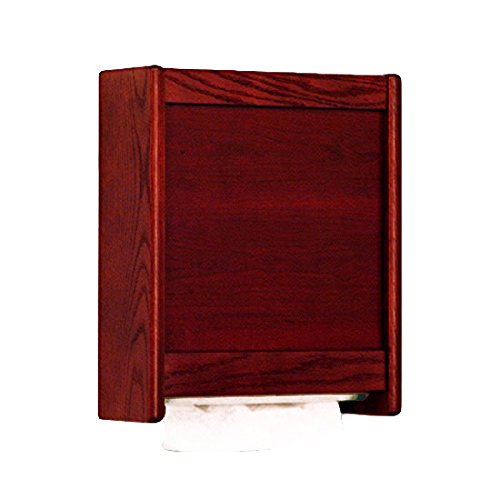 Wooden Mallet C-Fold/Multi-Fold Towel Dispenser, Mahogany