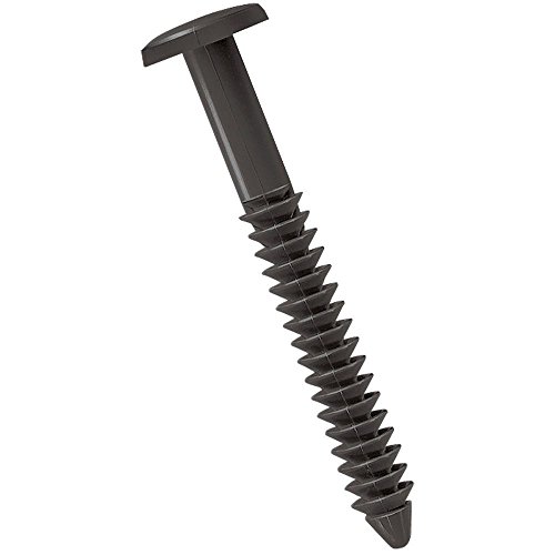 MidAmerica Tuxedo Gray Grey 3" Shutter Lok Peg Fasteners 60 Pack Spikes Longer and Stronger