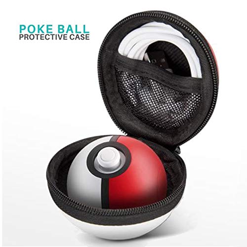 Poke Ball Plus Case Protective EVA Cover and Skin for Pokémon Lets Go Pikachu Eevee Game for Nintendo Switch Carrying Case