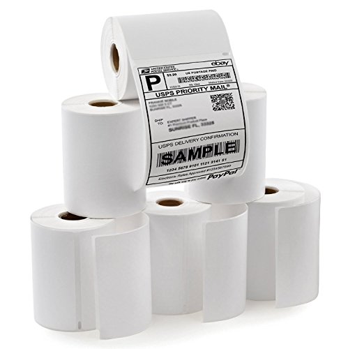 SJPACK 12 Rolls Compatible 4XL 4"x6" Shipping Labels for 1744907 Labelwriter Printer