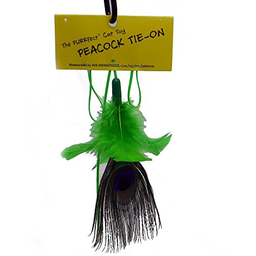 Purrfect Peacock Feather Replacement Tieon