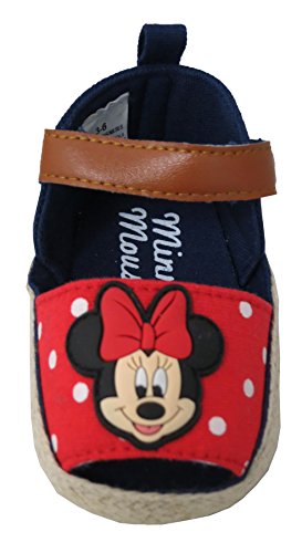 Buy Disney Minnie Mouse Red Polka Dot Girl's Baby Sandals Online at ...