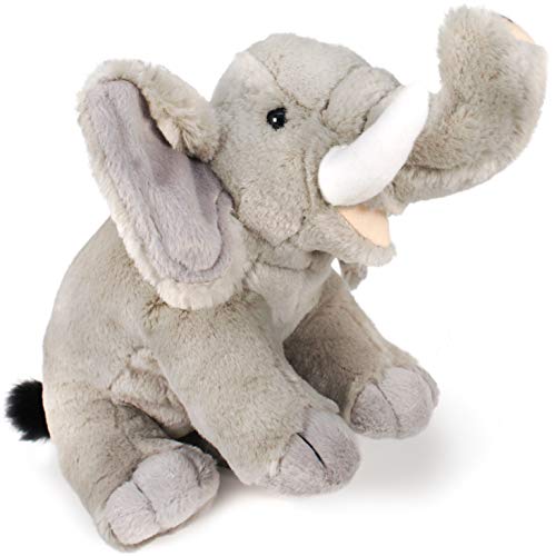 Viahart Eugene The Elephant | 10 Inch Realistic Looking Stuffed Animal Plush | By Tiger Tale Toys