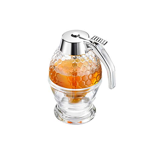 Westmark 65132260 Honey Dispenser Deluxe, 200 mL/6.8 oz Capacity, Clear