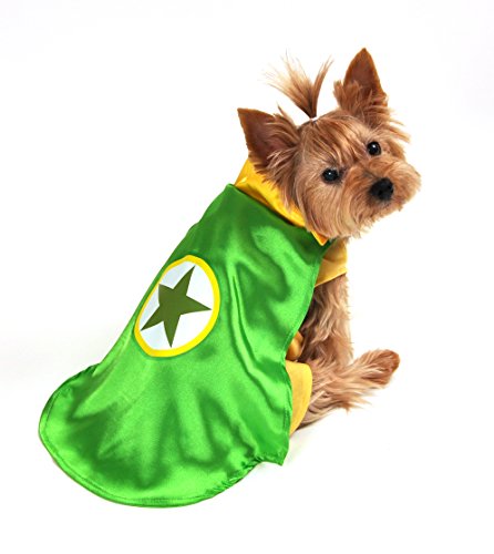 Anit Accessories AP1091-S Superhero Dog Costume, Green