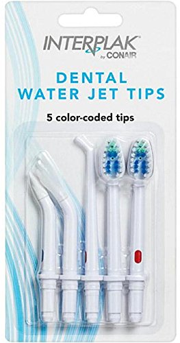 by Conair Replacement Dental Water Jet Tips 5 ea (Pack of 2)