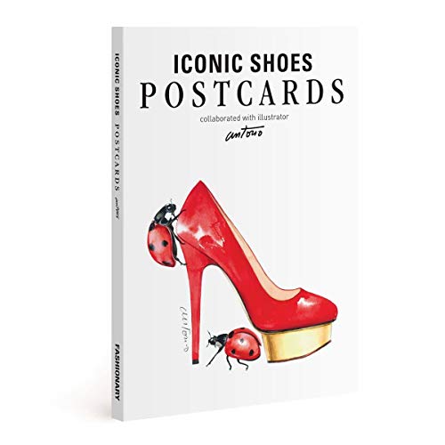 Fashionary International Limited Iconic Shoe Postcards: Illustrated By Antonio Soares