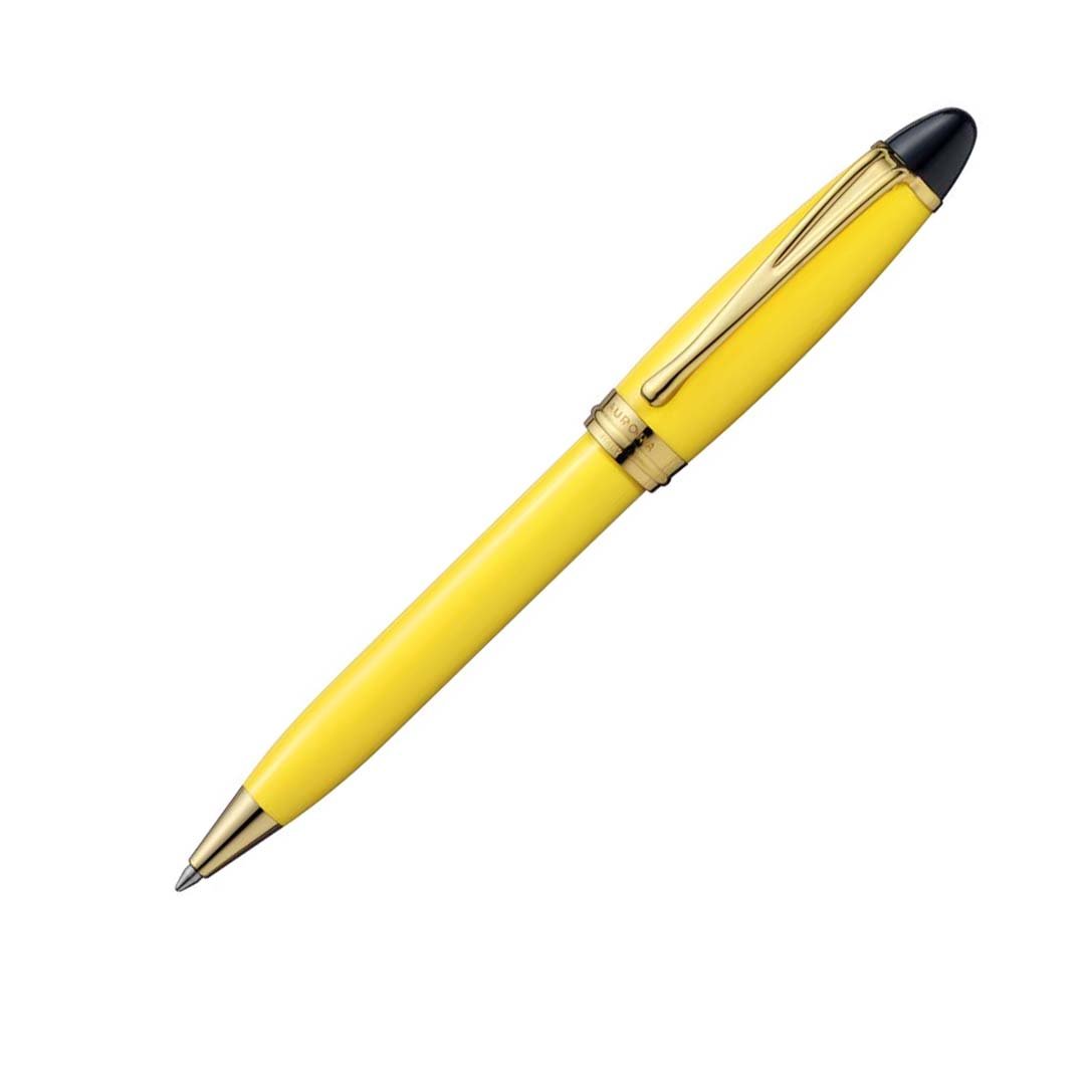 AuroraIpsilon Resin Yellow Ballpoint Pen - AU-B31Y